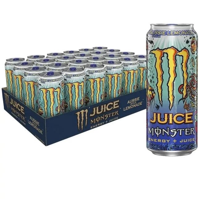 Monster Aussie Style Lemonade – 24 Pack