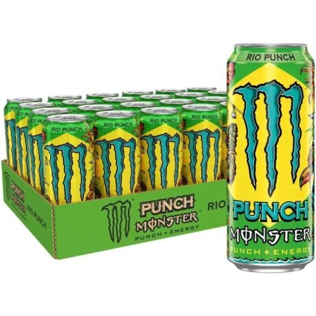 Monster Rio Punch Energy Drink – 24 Pack