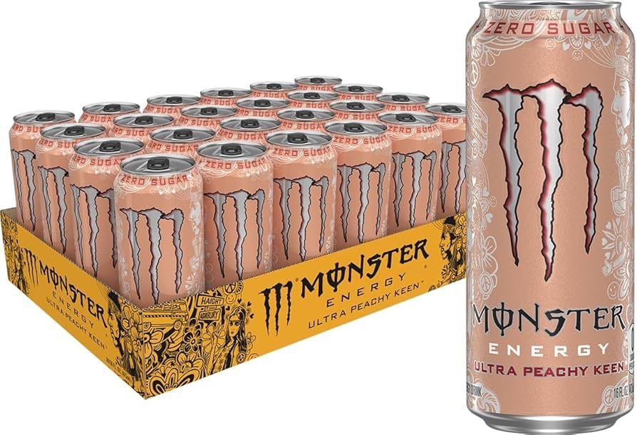 Monster Energy Ultra Peachy Keen – 24 Pack