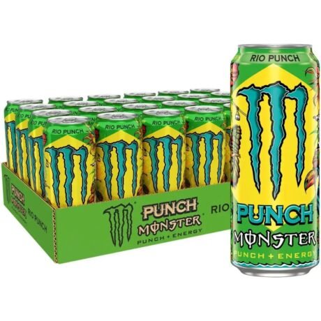 Monster Rio Punch Energy Drink Cans (24x500ml)