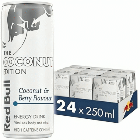 Red Bull The White Edition Energy Drink Coconut & Berry Cans (24x250ml)