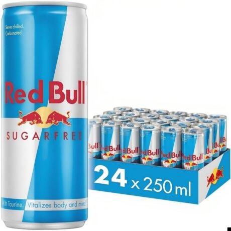 Red Bull Energy Drink Sugar Free Cans (24x250ml)