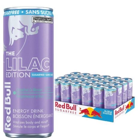 Red Bull The Lilac Edition Grapefruit & Blossom Energy Drink Cans (24x250ml)