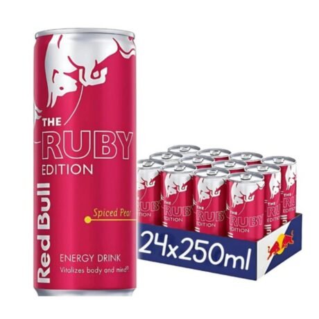 Red Bull The Ruby Edition Spiced Pear Energy Drink Cans (24x250ml)