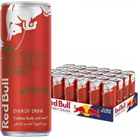 Red Bull The Red Edition Energy Drink Watermelon Cans (24x250ml)